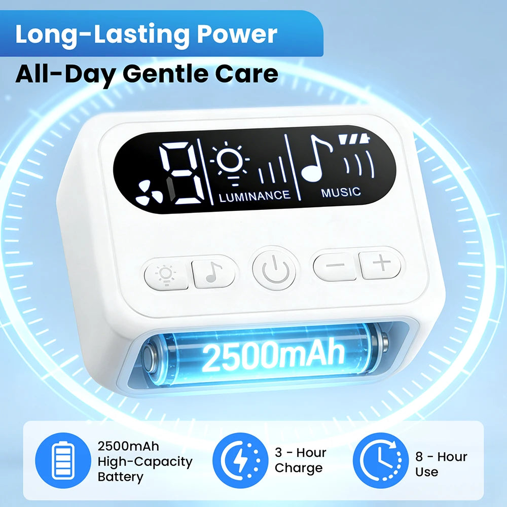 Baby Nasal Aspirator Electric Nose Cleaner Newborn Baby 9-Speed Nose Suction Device Booger Mucus Sucker for Infant Low Noise