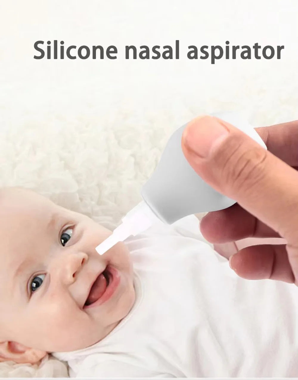 Baby Grooming Kit 9PCS Newborn Care Set with Nail Clipper Hair Brush Comb Thermometer Baby Hygiene Essentials Travel Kit