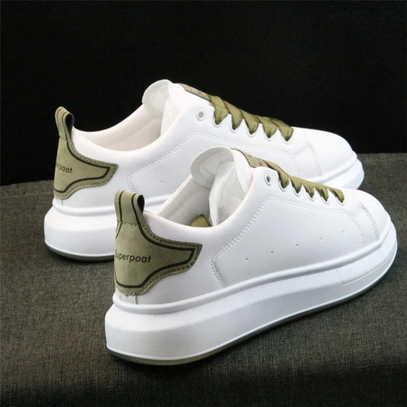 New Luxury Design Sneakers For Men Fashion White Board-shoe Soft Women Walking Shoes Running Shoes Couples Sneakers Tennis shoes
